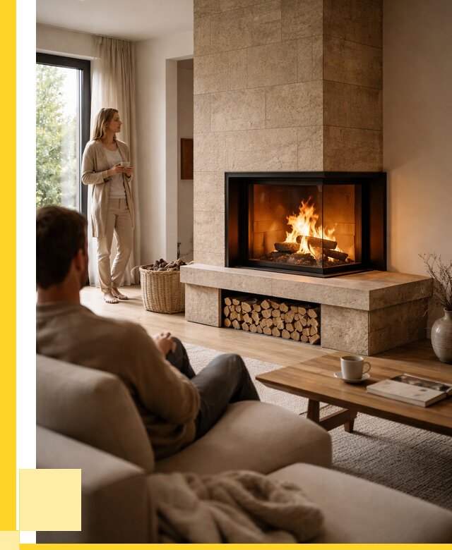 Угловые камины из кирпича установка в Кореновске от 155460 р. ЭриданКнв