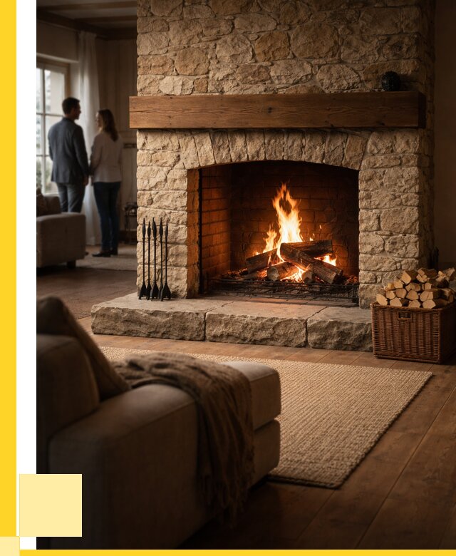 Открытые камины под ключ в Кореновске от 155460 р. ЭриданКнв