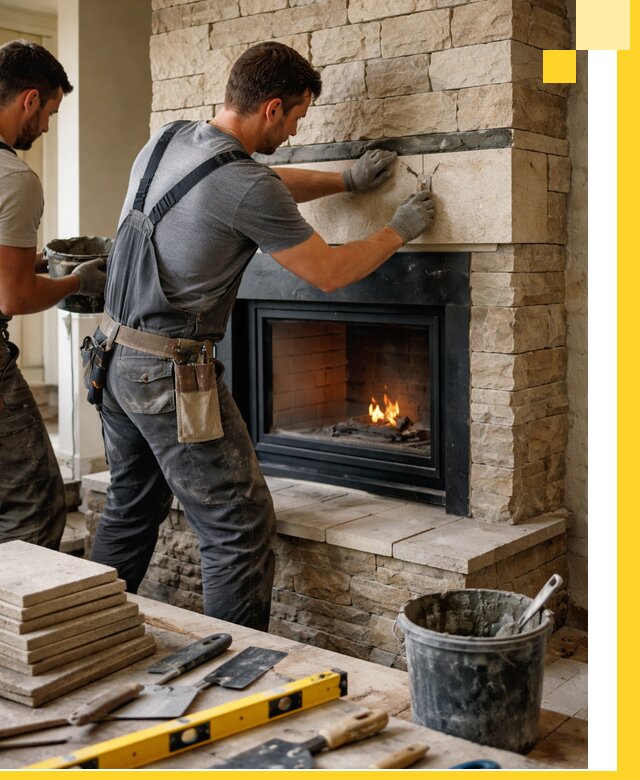 Проектирование и установка открытых каминов в Кореновске