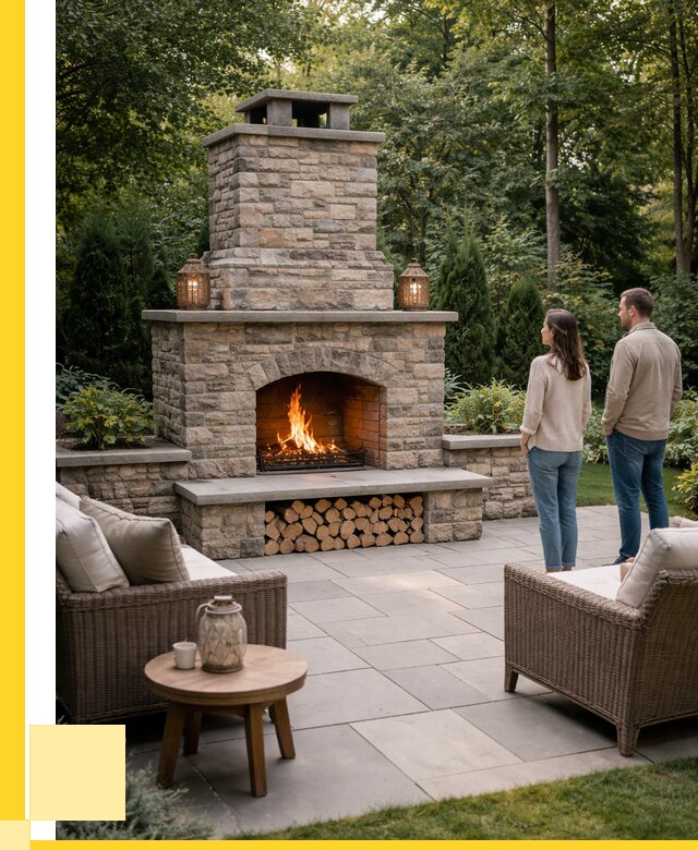 Уличные камины из кирпича в Кореновске от 155460 р. | ЭриданКнв