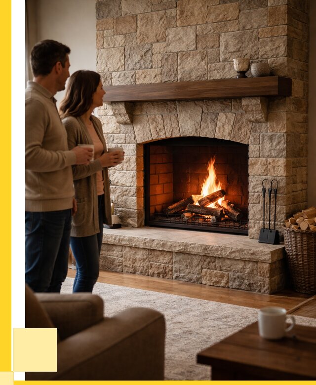 Каменные камины на заказ в Кореновске от 186552 р. | ЭриданКнв