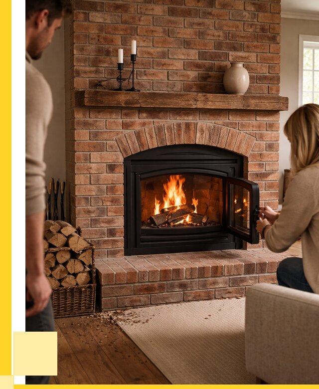 Кирпичные камины под ключ в Кореновске от 155460 р. | ЭриданКнв