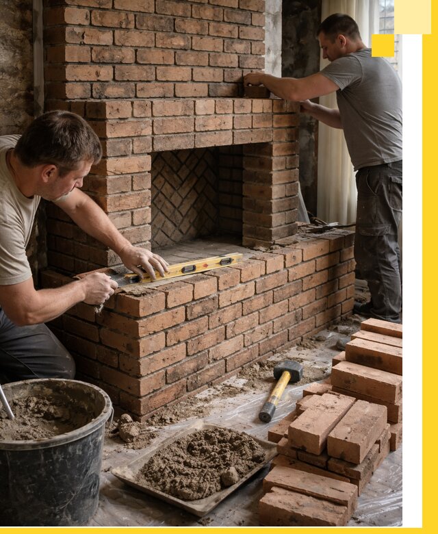 Изготовление и установка кирпичных каминов в Кореновске