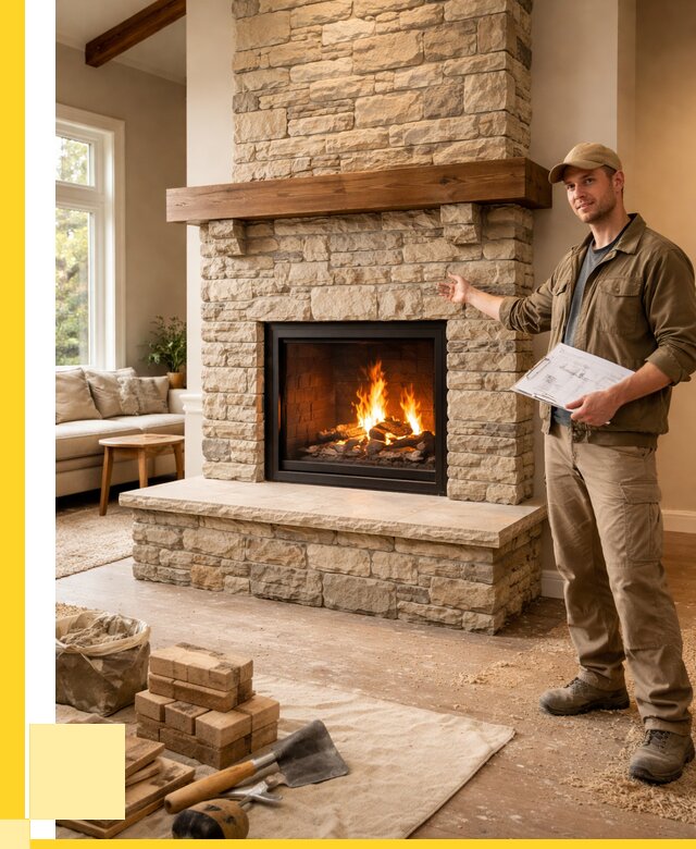 Камины под ключ в Кореновске от 186552 р. | ЭриданКнв — установка