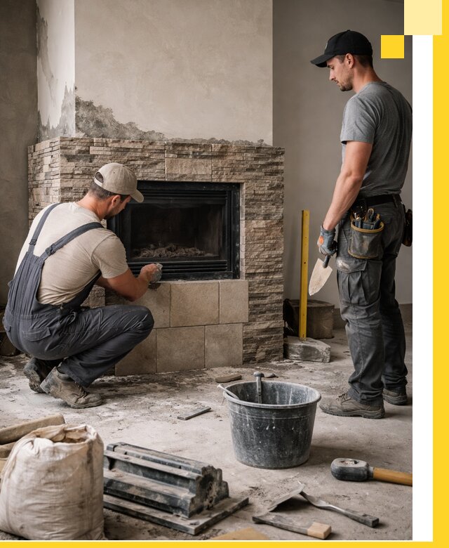 Камины под ключ в Кореновске: проект, изготовление и монтаж