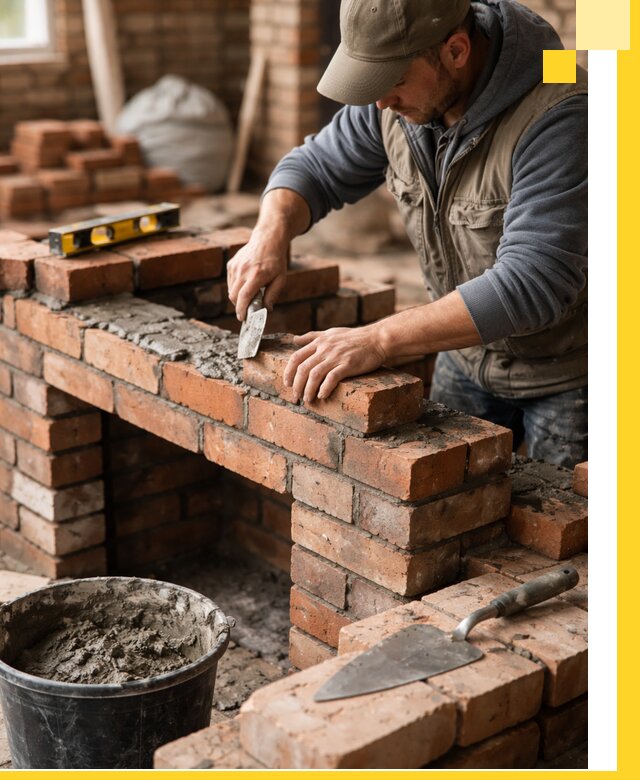 Кладка каминов под ключ в Кореновске профессиональная отделка и монтаж