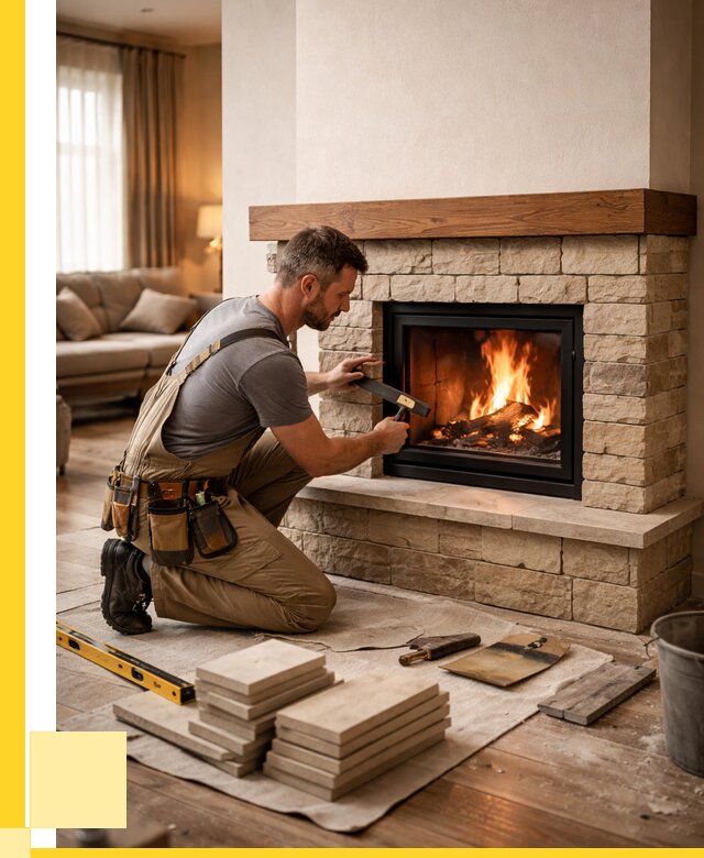 Строительство каминов в Кореновске от 155460 р., ЭриданКнв - под ключ