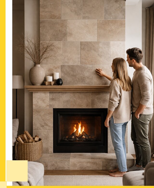 Облицовка каминов керамогранитом в Кореновске от 4664 р. | ЭриданКнв