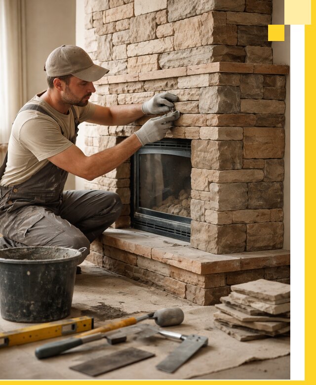 Проектирование и установка печей-каминов под ключ в Кореновске