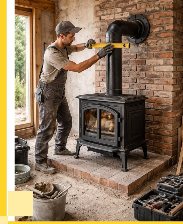 Монтаж печей установка банной печи в Кореновске от 15546 р. | ЭриданКнв