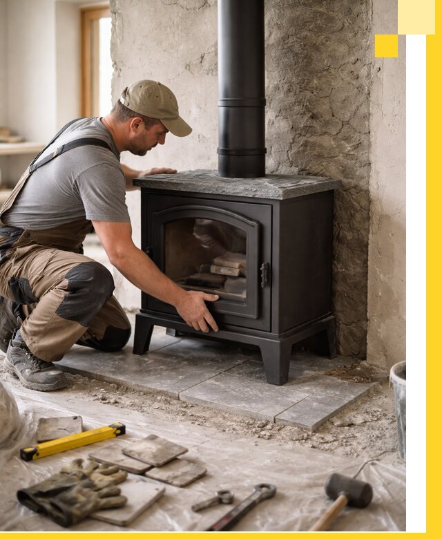 Профессиональный монтаж печей и каминов в Кореновске под ключ