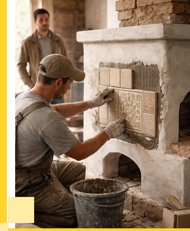 Отделка печей и банных печей в Кореновске от 36274 р. | ЭриданКнв