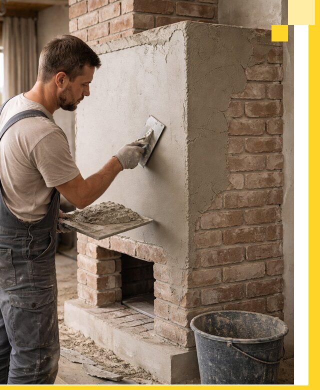 Отделка печей и облицовка каминов в Кореновске под ключ