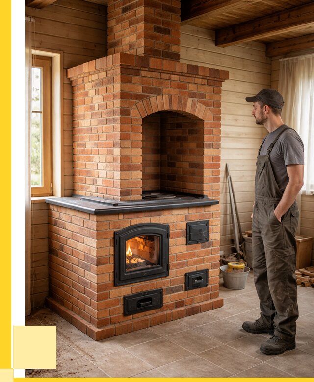Кирпичные печи в Кореновске: купить от 155460 р. | ЭриданКнв