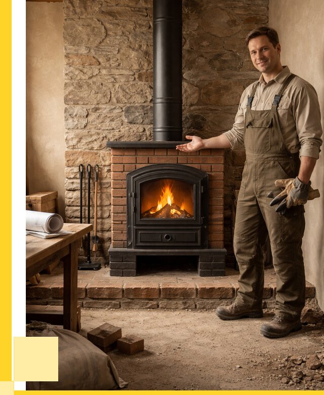 Печи отопительные из кирпича в Кореновске от 82912 р., ЭриданКнв