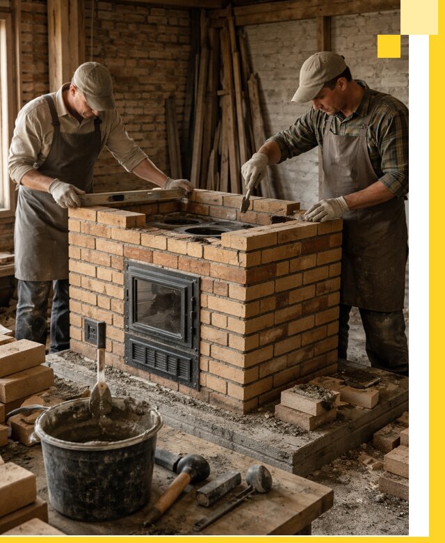 Изготовление и установка варочных печей под ключ в Кореновске