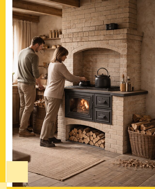 Печи с плитой в Кореновске от 46638 р. | ЭриданКнв — кирпичная печь