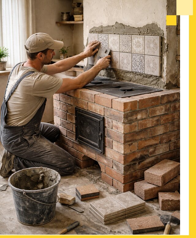 Печи с плитой на заказ монтаж гарантия и сервис в Кореновске