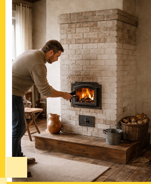 Печь голландка из кирпича в Кореновске от 88094 р. | ЭриданКнв