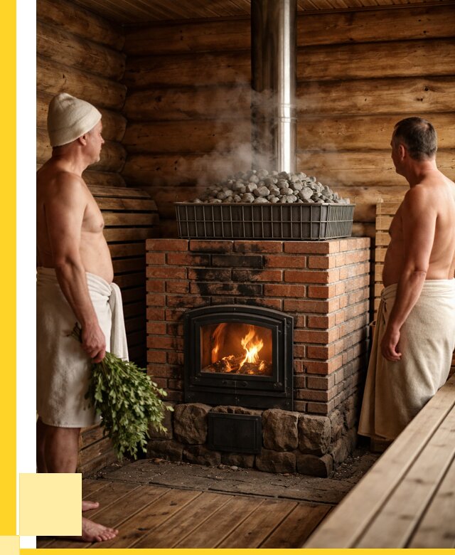 Печи для парной в Кореновске под ключ от 67366 р. - ЭриданКнв