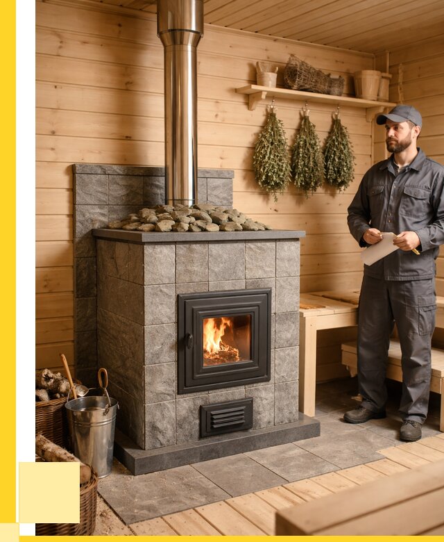 Печи для бани под ключ в Кореновске от 124368 р. | ЭриданКнв