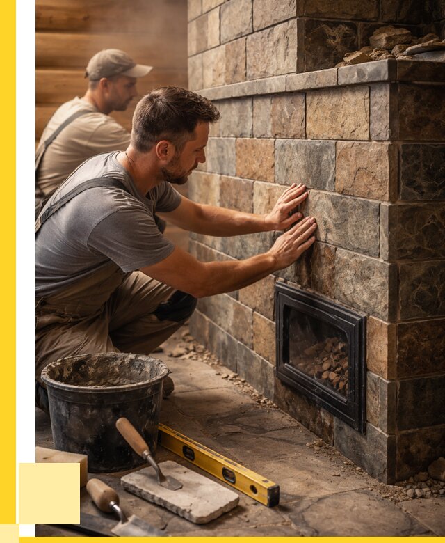 Облицовка банных печей в Кореновске под ключ от 12437 р. | ЭриданКнв