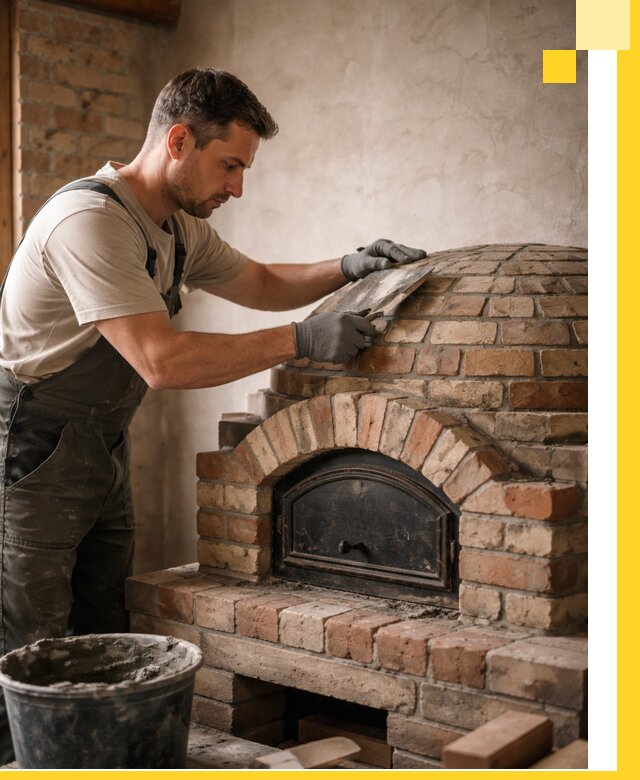 Изготовление и монтаж помпейских печей на заказ в Кореновске