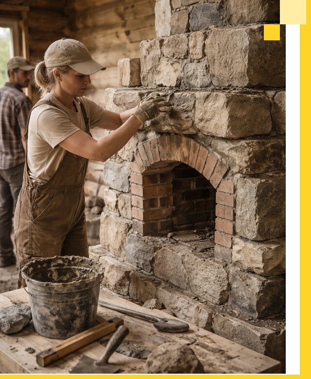 Каменные печи на заказ и монтаж в Кореновске, долговечные решения