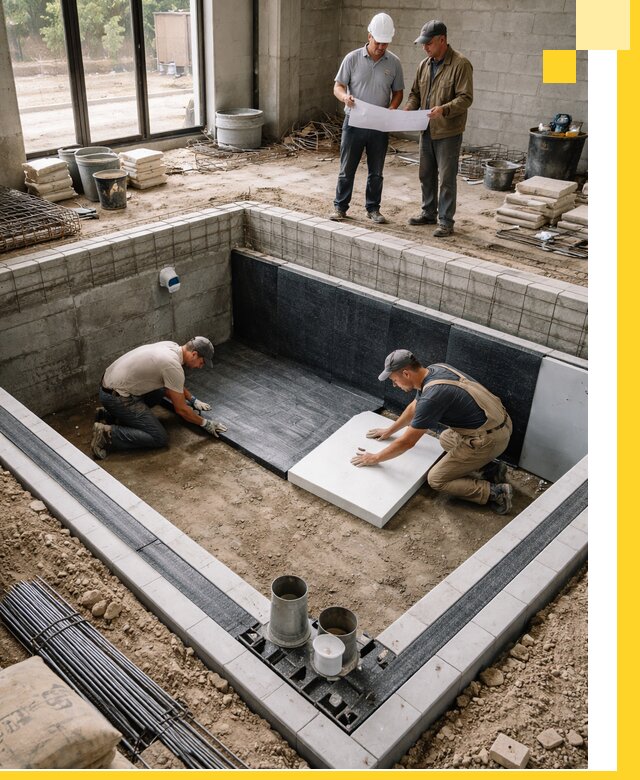 Проекты частных и общественных бассейнов под ключ в Кореновске