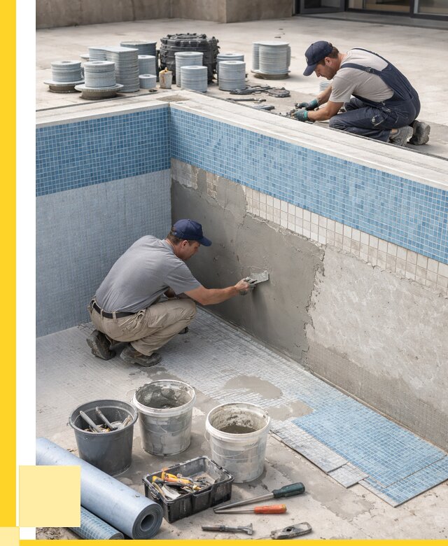 Ремонт и обслуживание бассейнов в Кореновске от 25910 р. | ЭриданКнв