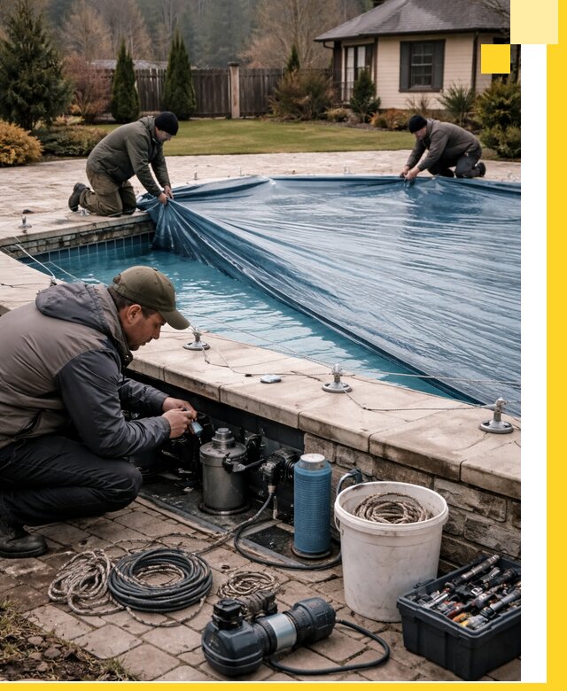 Консервация бассейнов в Кореновске: подготовка к длительному хранению