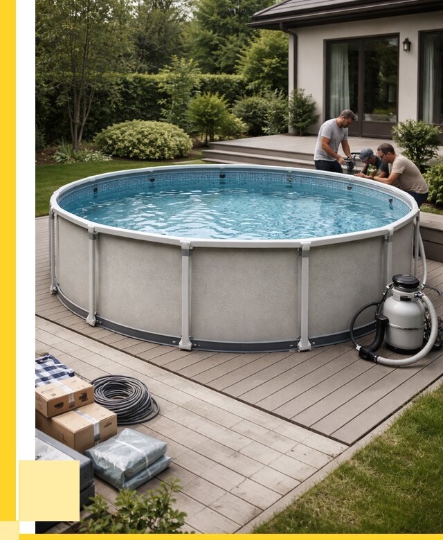 Купить каркасные бассейны в Кореновске от 46638 р. | ЭриданКнв