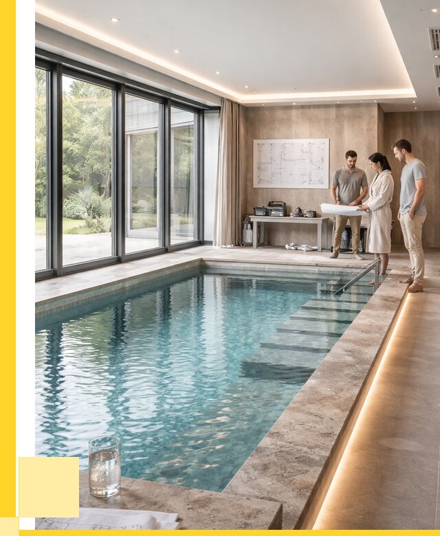 Закрытые бассейны под ключ в Кореновске от 2591000 р. | ЭриданКнв