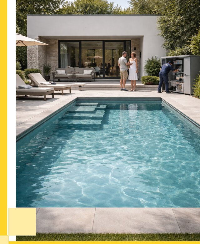 Бассейн в доме в Кореновске под ключ от 1243680 р. | ЭриданКнв