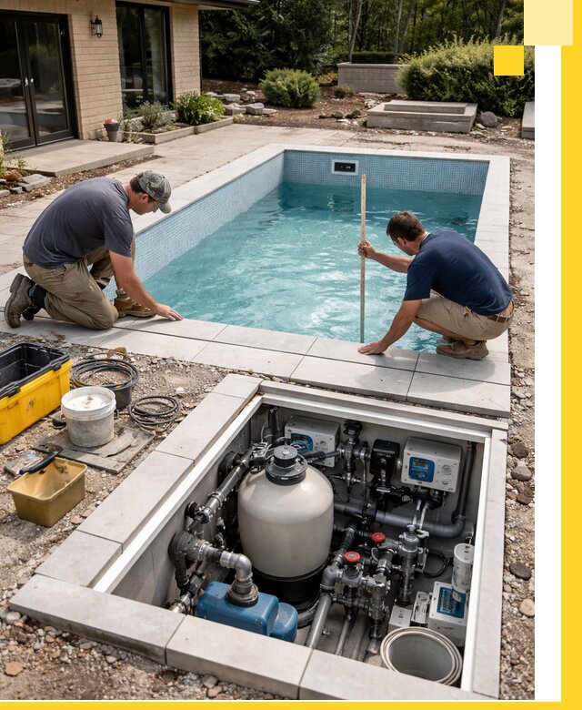 Строительство качественных домашних бассейнов под ключ в Кореновске