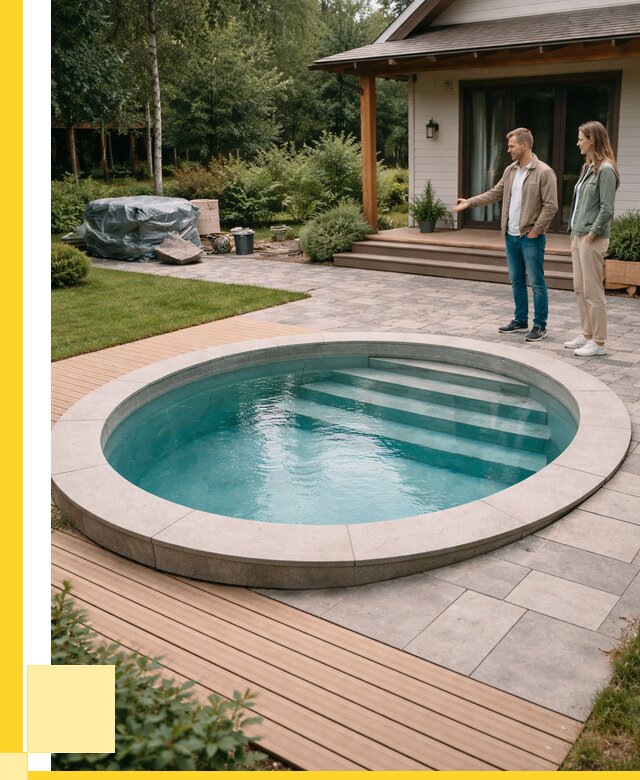 Бассейн на даче под ключ в Кореновске от 207280 р., ЭриданКнв