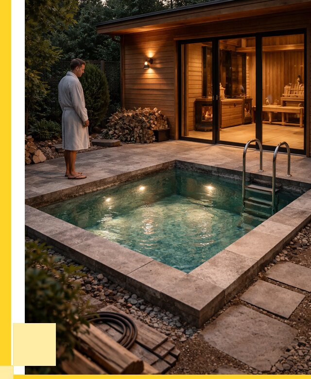 Бани с бассейном под ключ в Кореновске от 98458 р. | ЭриданКнв