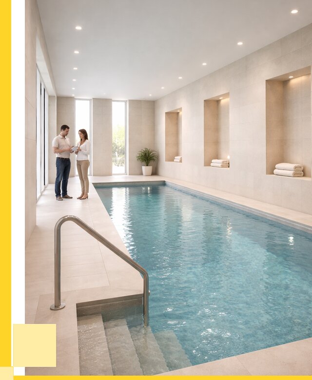 Бассейны в помещении под ключ в Кореновске от 1554600 р. | ЭриданКнв