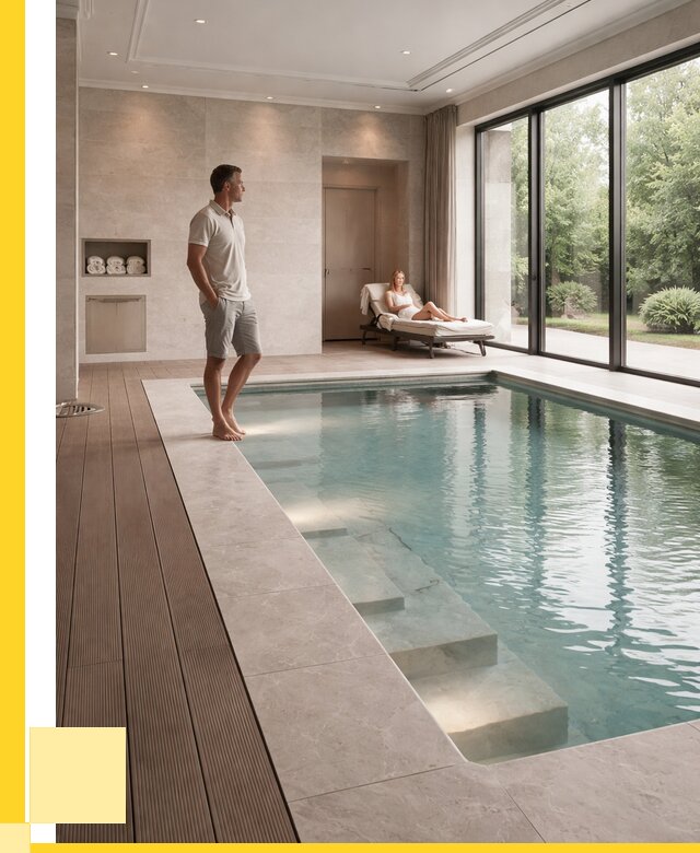 Бассейны в коттедже под ключ в Кореновске от 1243680 р. | ЭриданКнв