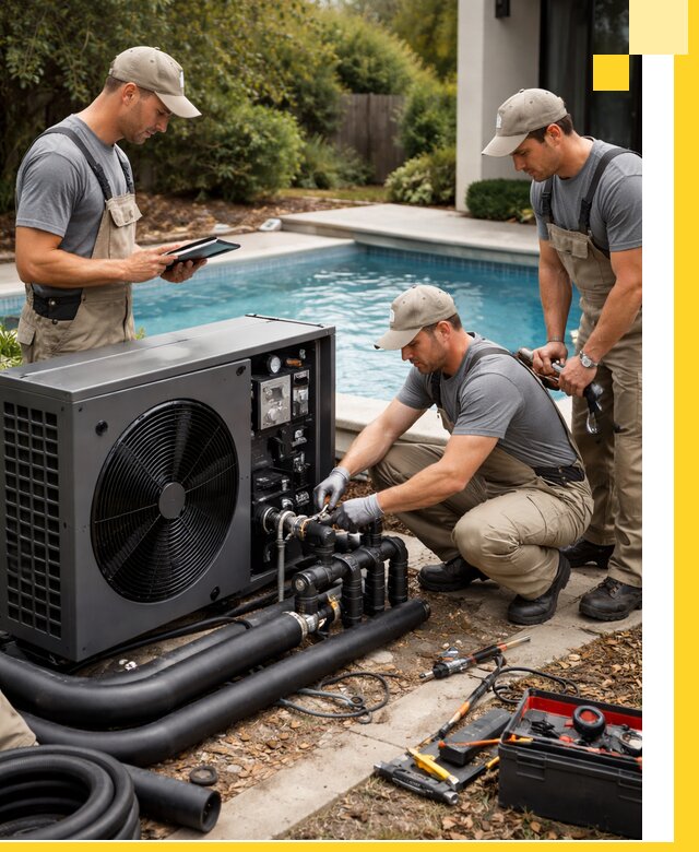 Проектирование и установка тепловых насосов для бассейнов в Кореновске