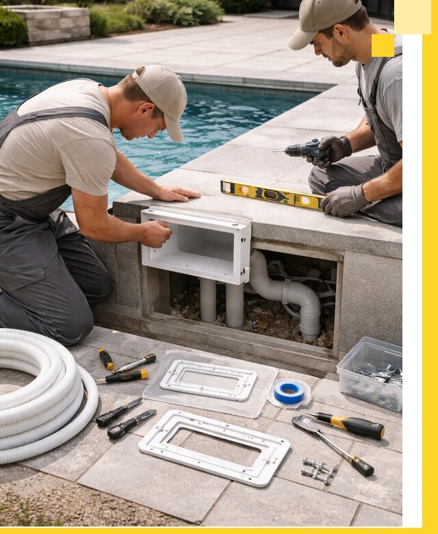 Поставка и установка скиммеров для бассейнов в Кореновске