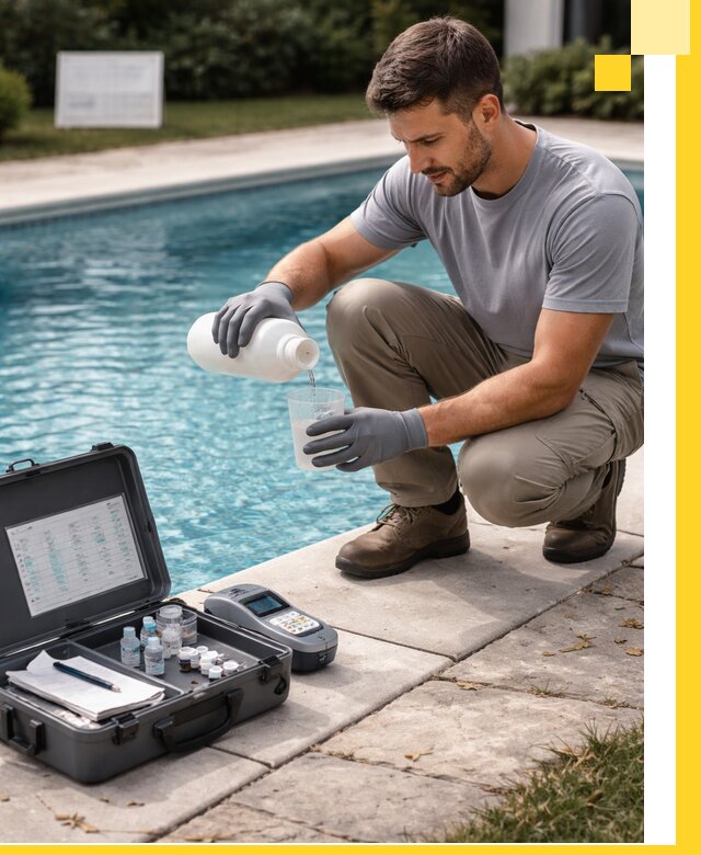 Профессиональная дезинфекция воды в бассейне в Кореновске