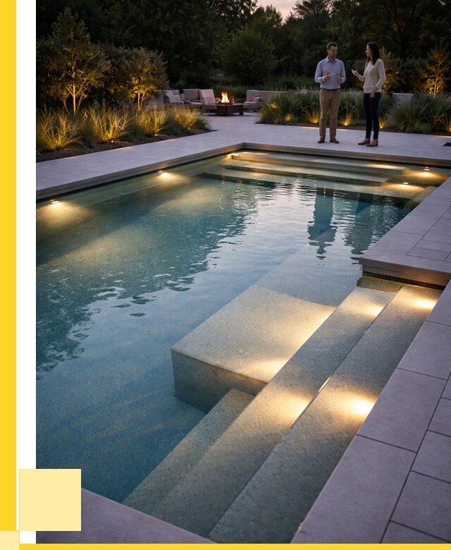 Освещение бассейнов в Кореновске под ключ от 25910 р. | ЭриданКнв