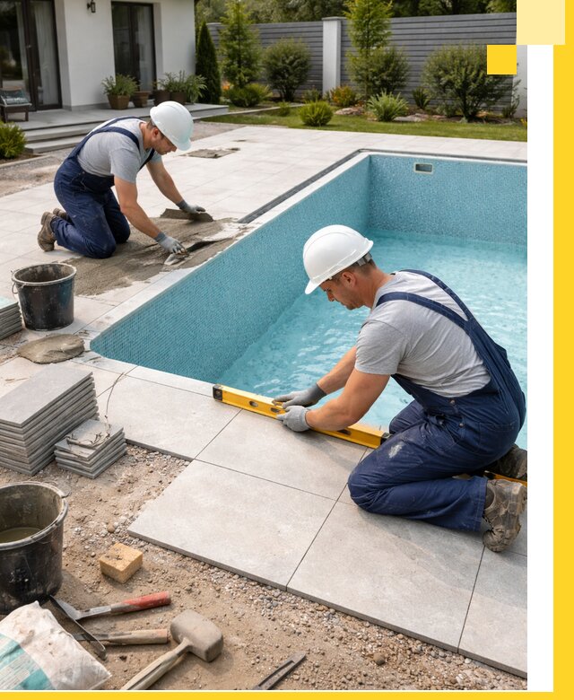 Строительство и монтаж плавательных бассейнов под ключ в Кореновске