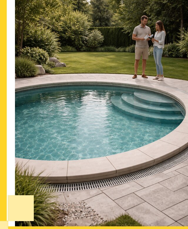 Круглые каркасные бассейны купить в Кореновске от 259100 р. | ЭриданКнв