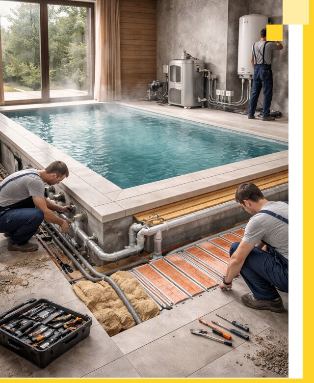 Проектирование и строительство тёплых бассейнов в Кореновске