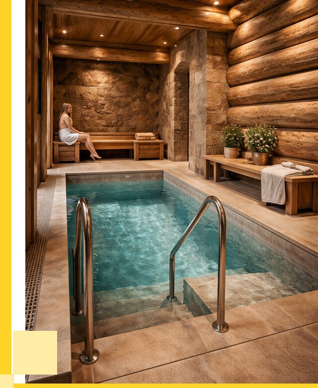 Аренда бани с бассейном в Кореновске от 1554600 р. | ЭриданКнв