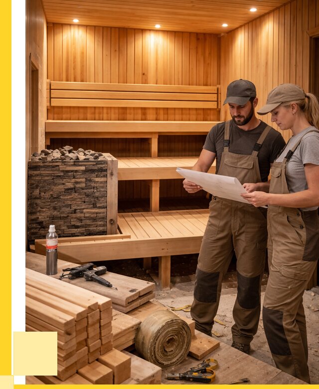 Строительство саун в Кореновске под ключ от 259100 р., ЭриданКнв