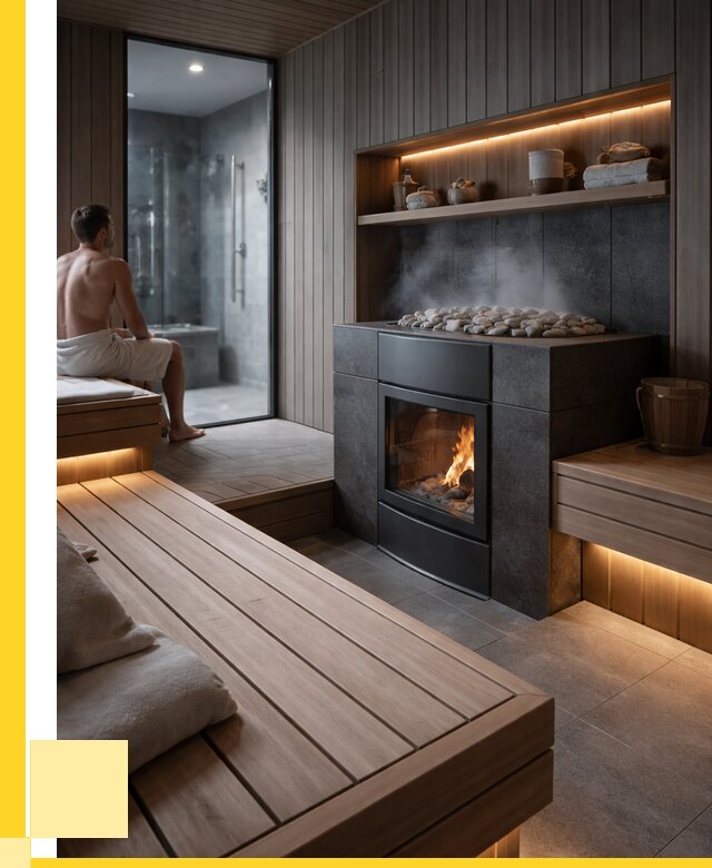 Проект сауны в частном доме в Кореновске от 36274 р. | ЭриданКнв