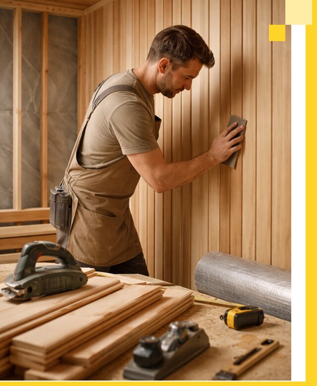 Профессиональная отделка саун и парных под ключ в Кореновске